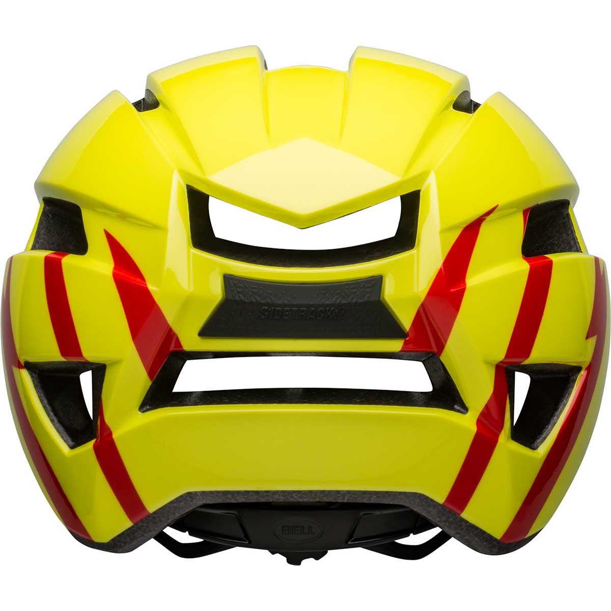Bell Sidetrack II Helmet Child in Strike HiViz and Red